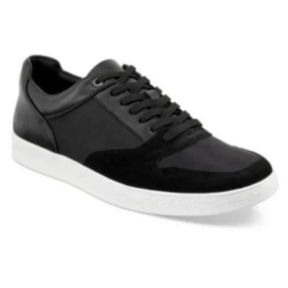 Alfani Other - Alfani Men Lace Up Casual Sneakers Luke Faux Leather size 10 M NWT